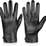 Leather Winter Motorcycle Gloves