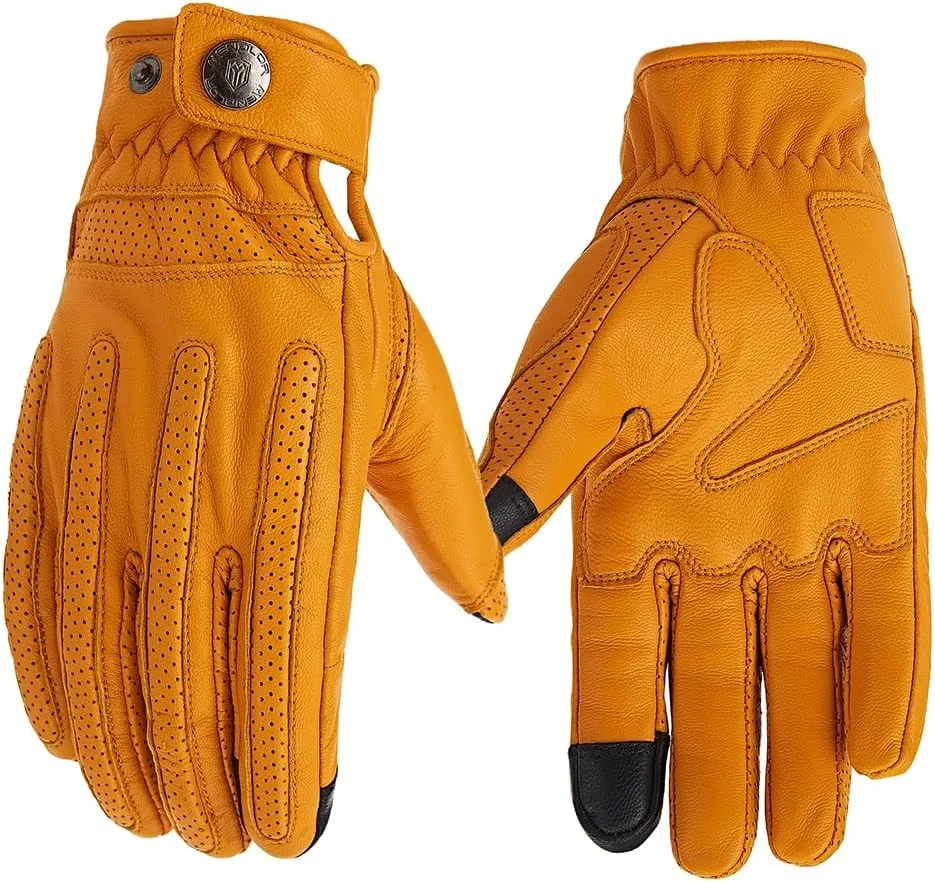 13 Leather Winter Motorcycle Gloves - Image 1
