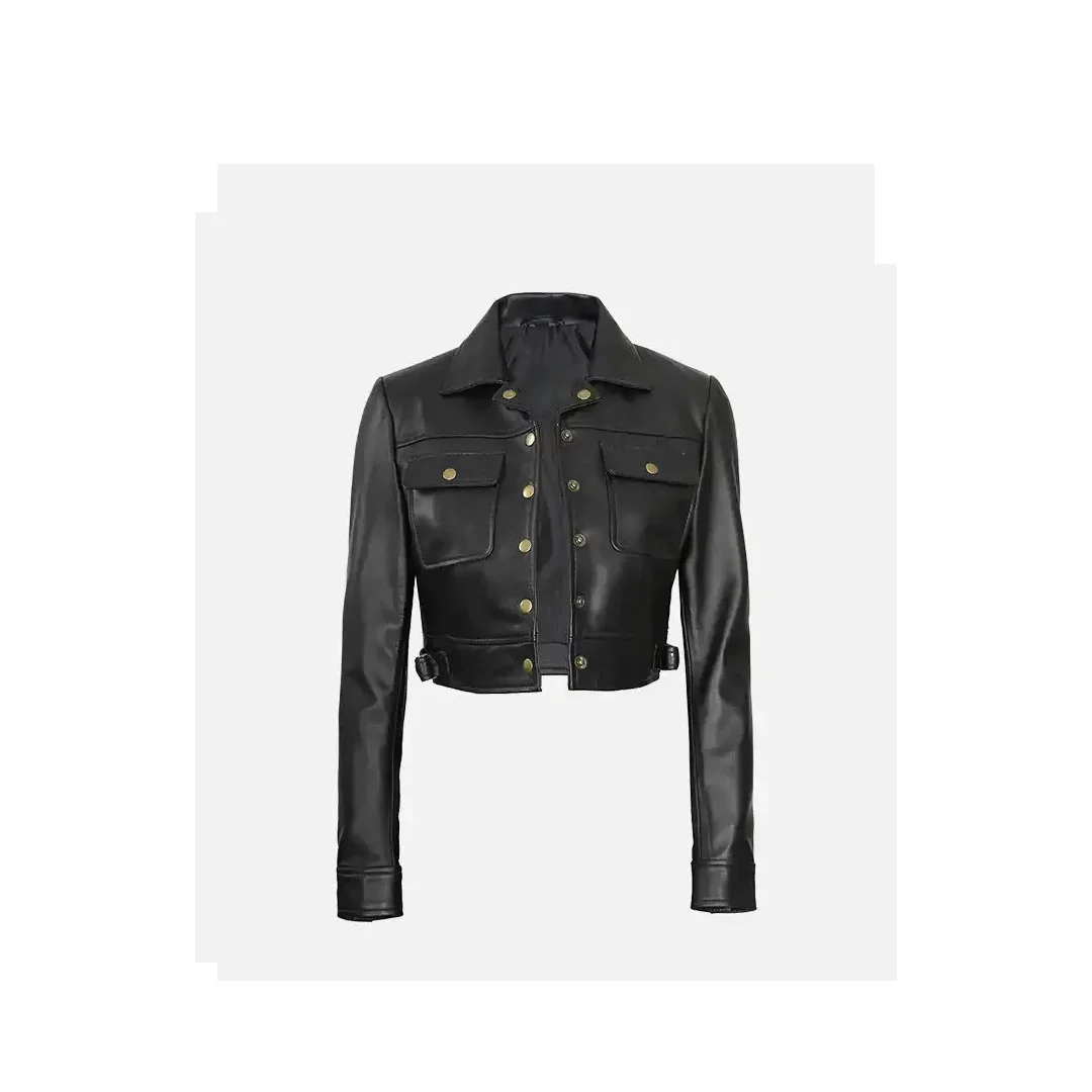 3 Women's Leather Jackets - Image 1